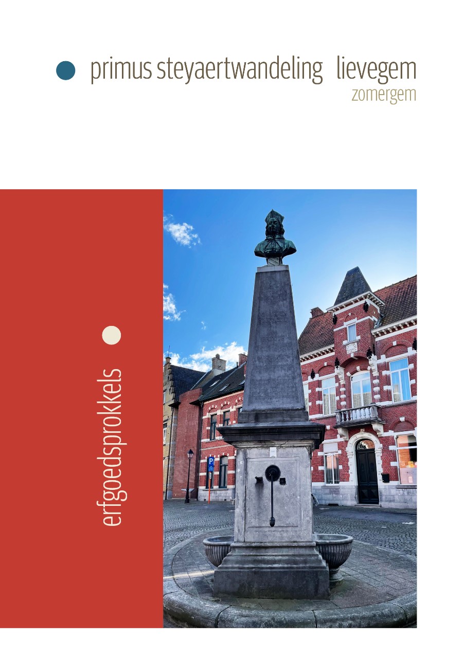 Cover erfgoedsprokkel lievegem Primus steyaert wandeling