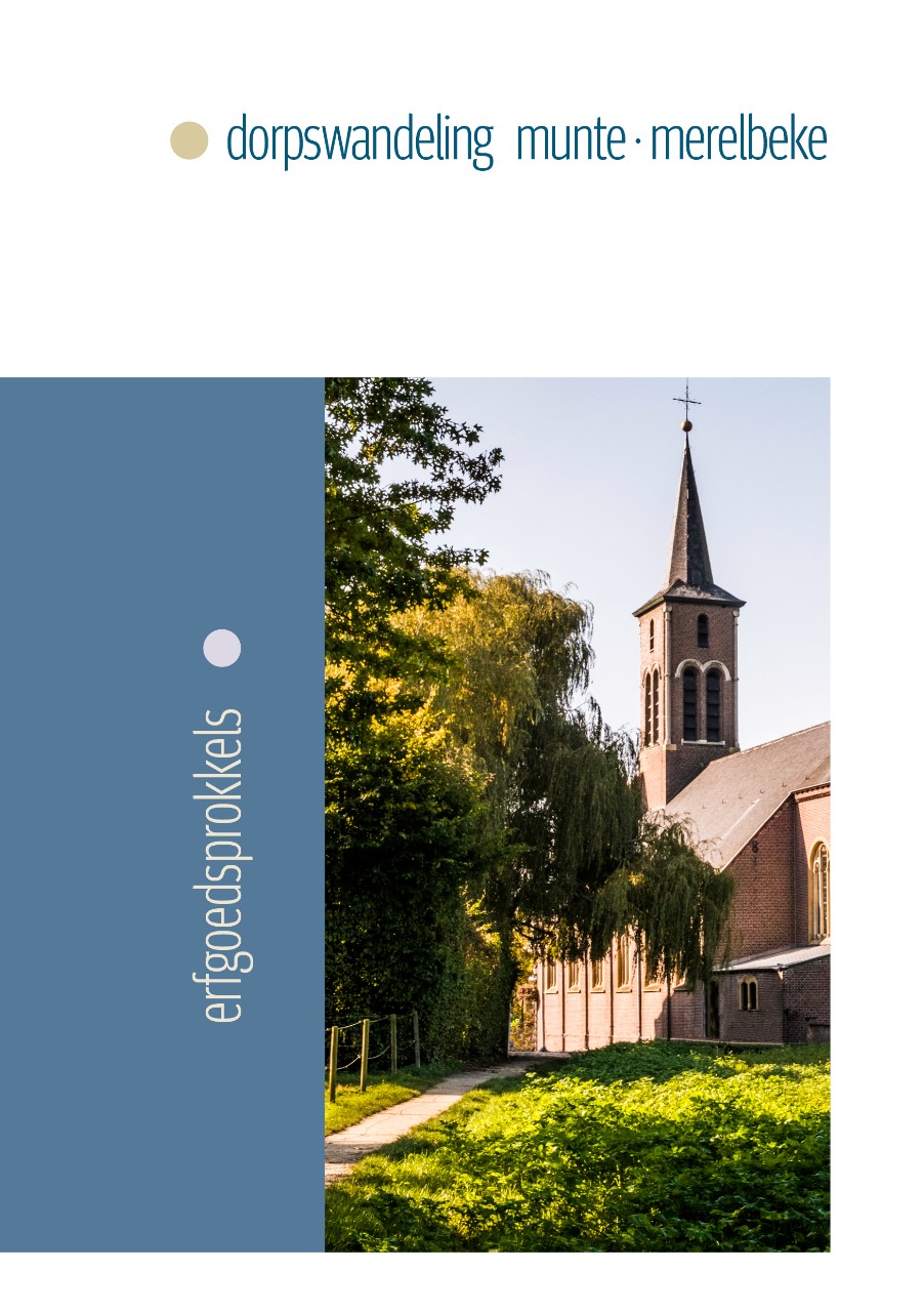 cover erfgoedsprokkel dorpswandeling munte merelbeke