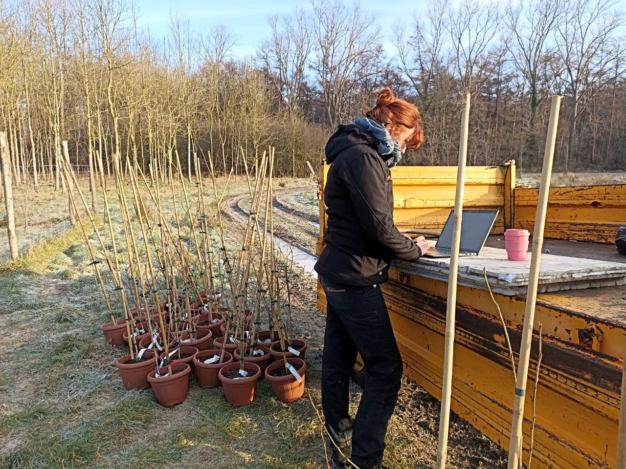 Onderzoekster bij Entenproject