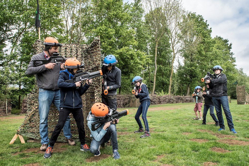 lasershooten in domein Puyenbroeck